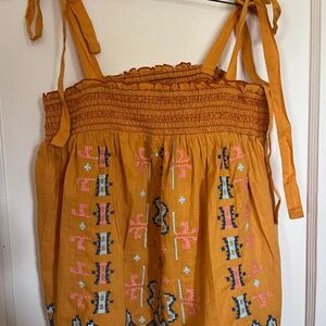 Embroidered Swing Tank